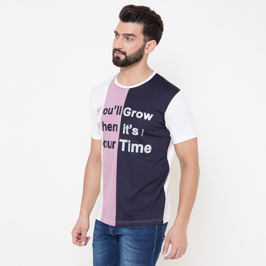 Duke Urban Men Half Sleeve Cotton Tshirt (LF7341)