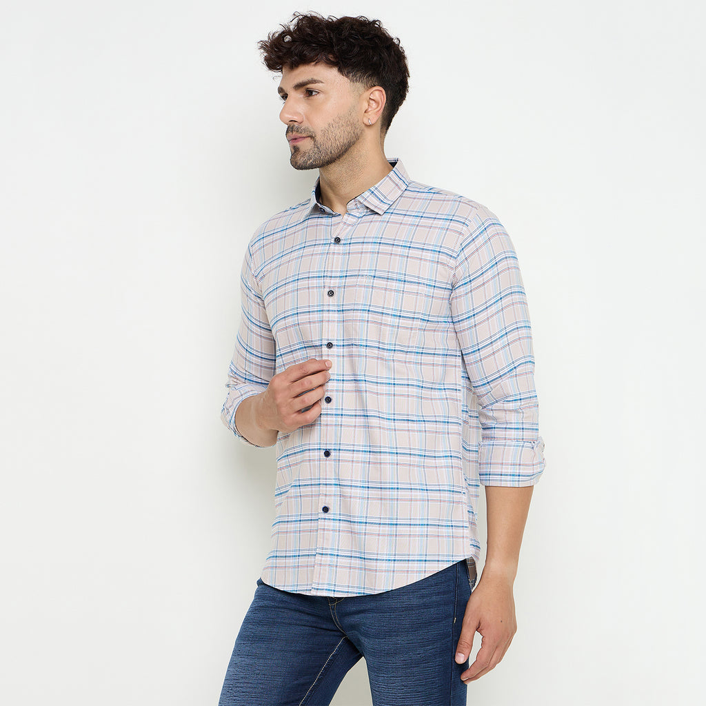 Duke Urban Men Full Sleeve Cotton Shirt (SDO5CKOO)