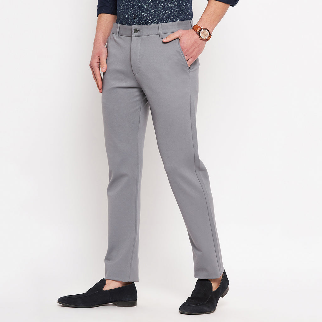 Duke Urban Men Slim Fit Cotton Trousers (SDT4577)