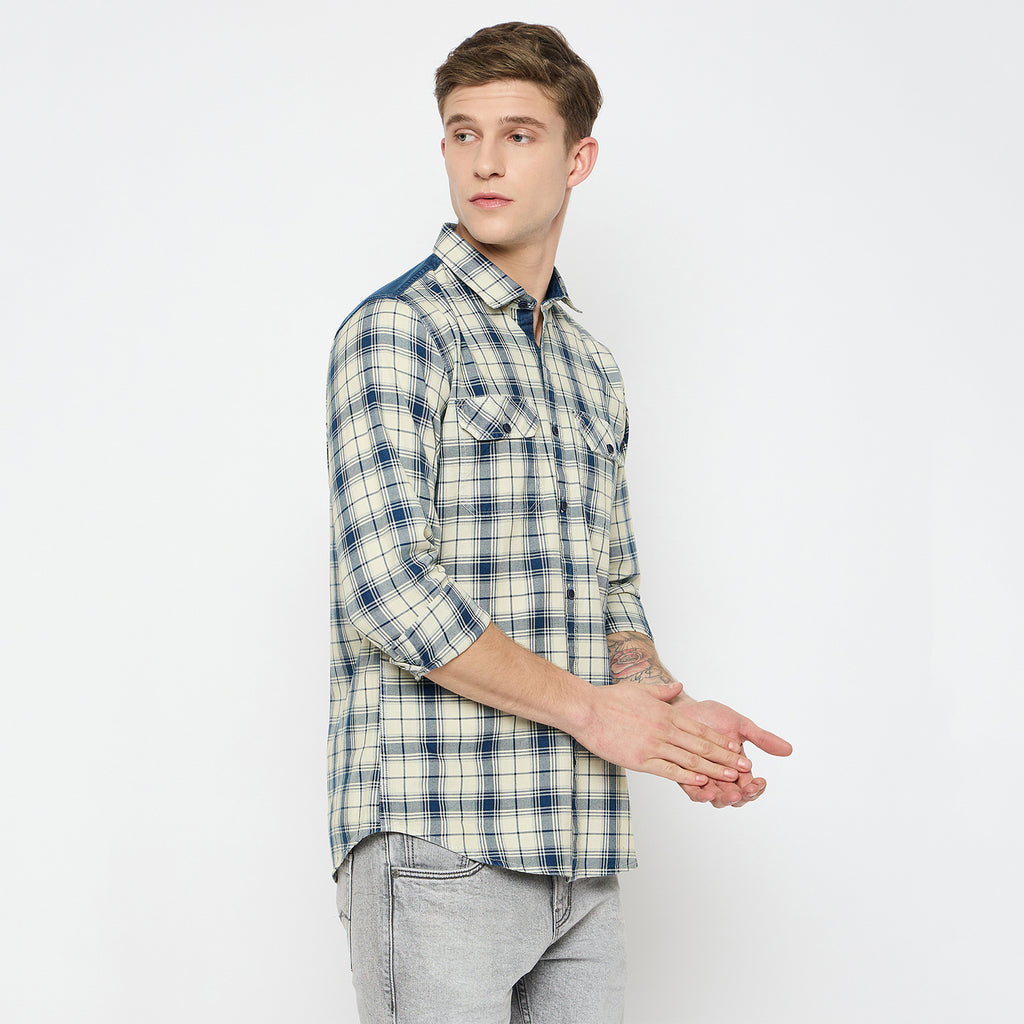 Duke Urban Men Full Sleeve Cotton Shirt (SDO9CKII)