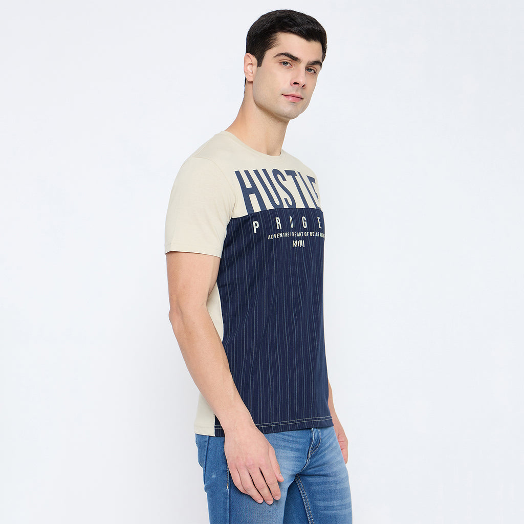 Duke Urban Men Half Sleeve Cotton T-shirt (LF7418)