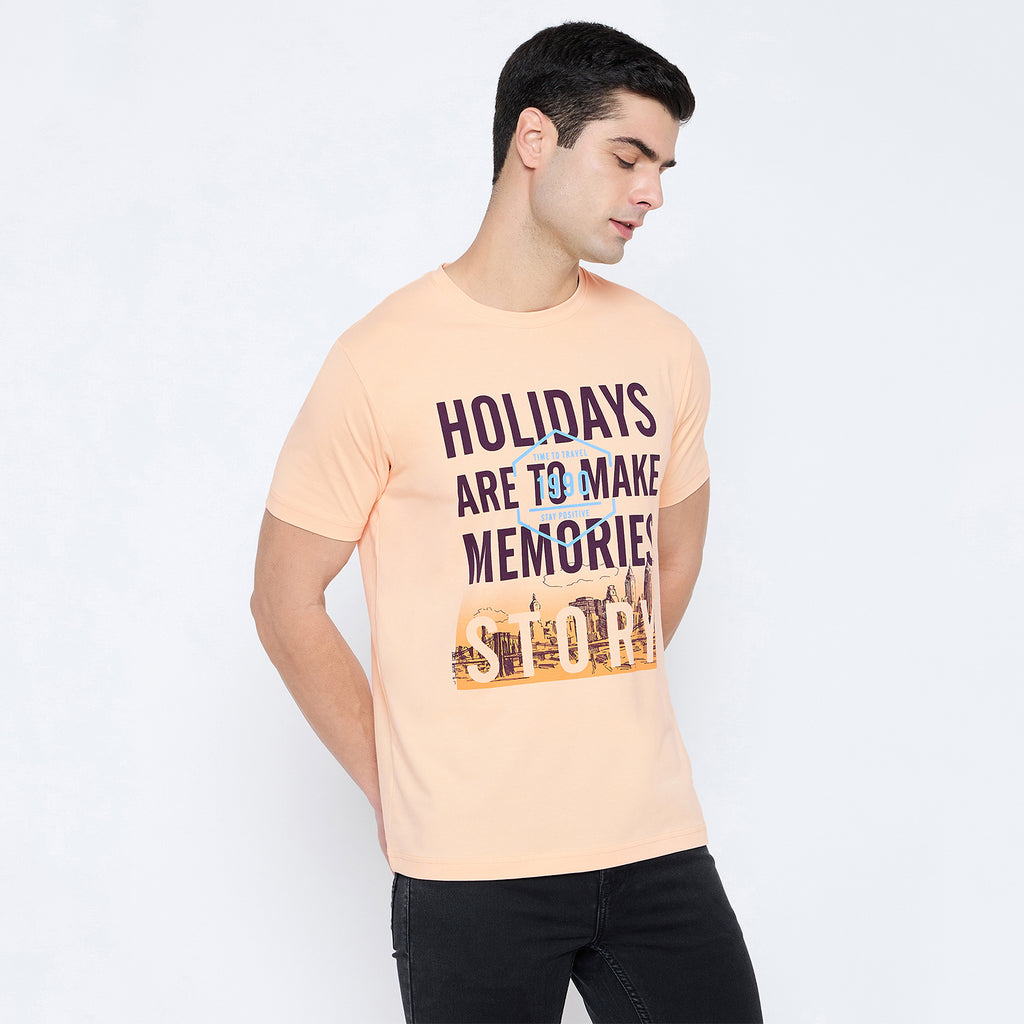 Duke Urban Men Half Sleeve Cotton T-shirt (LF7290)