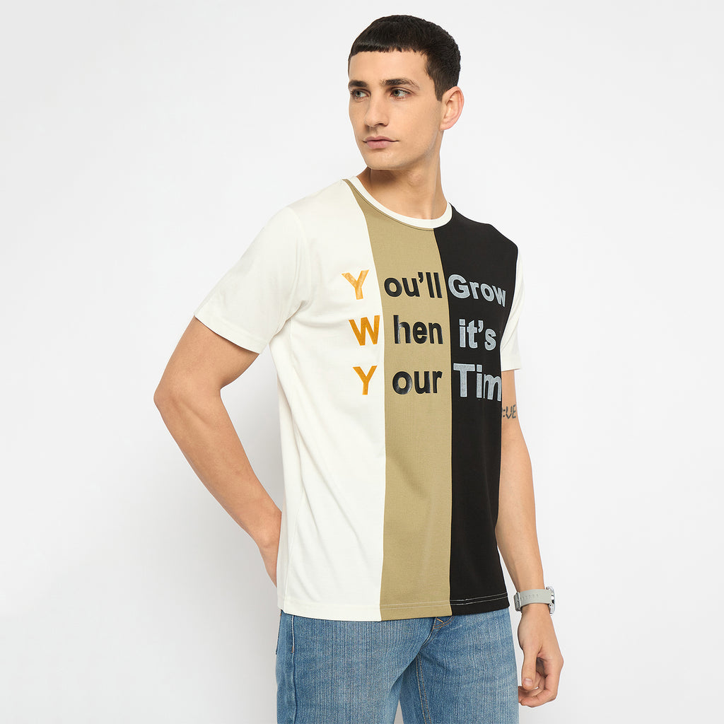 Duke Urban Men Half Sleeve Cotton Tshirt (LF7341)