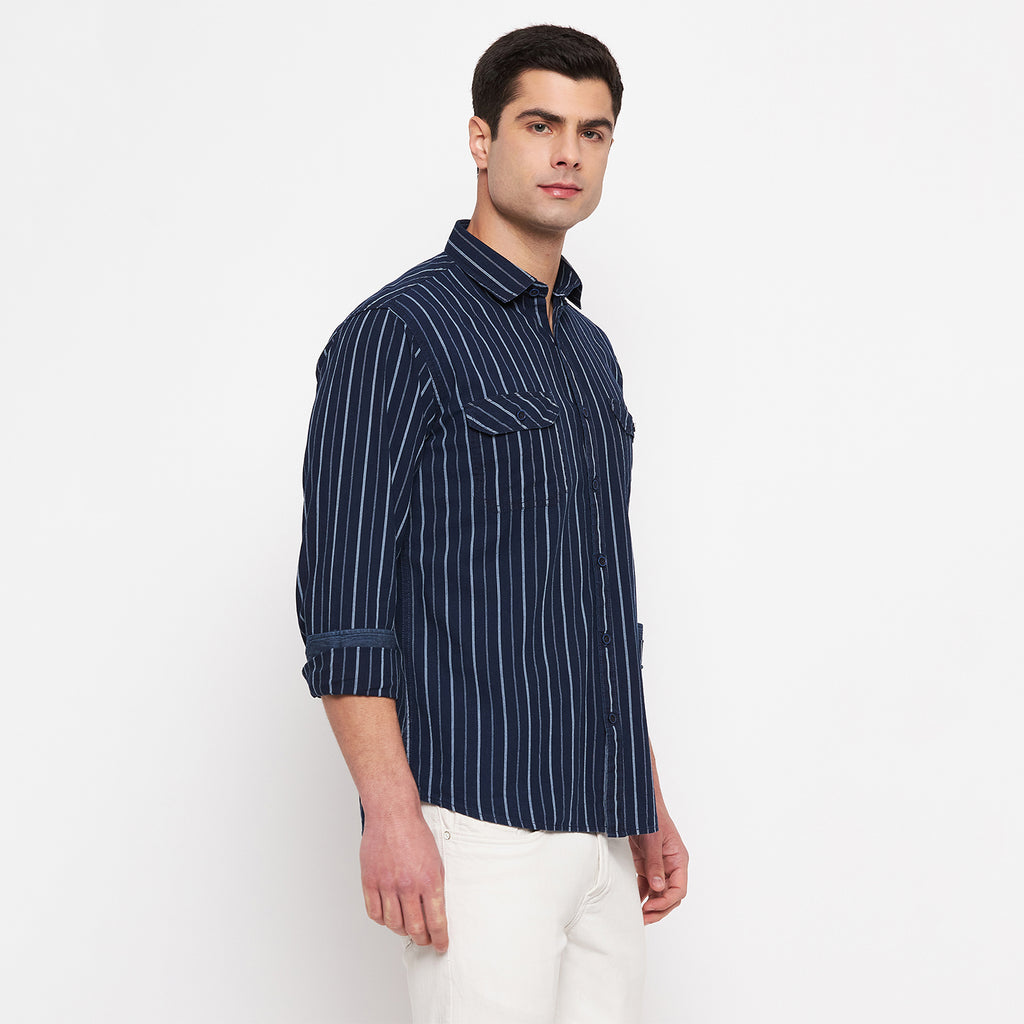 Duke Urban Men Full Sleeve Cotton Shirt (SDO9STI)