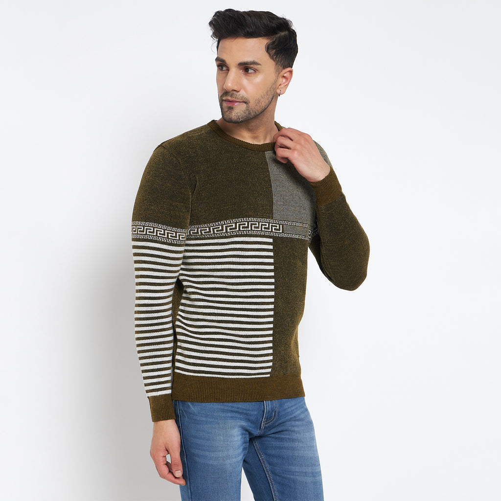 Duke Urban Men Full Sleeve Round Neck Pullover (SDS2117)