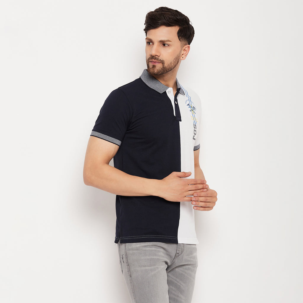 Duke Urban Men Half Sleeve Cotton T-shirt (MLF5853)