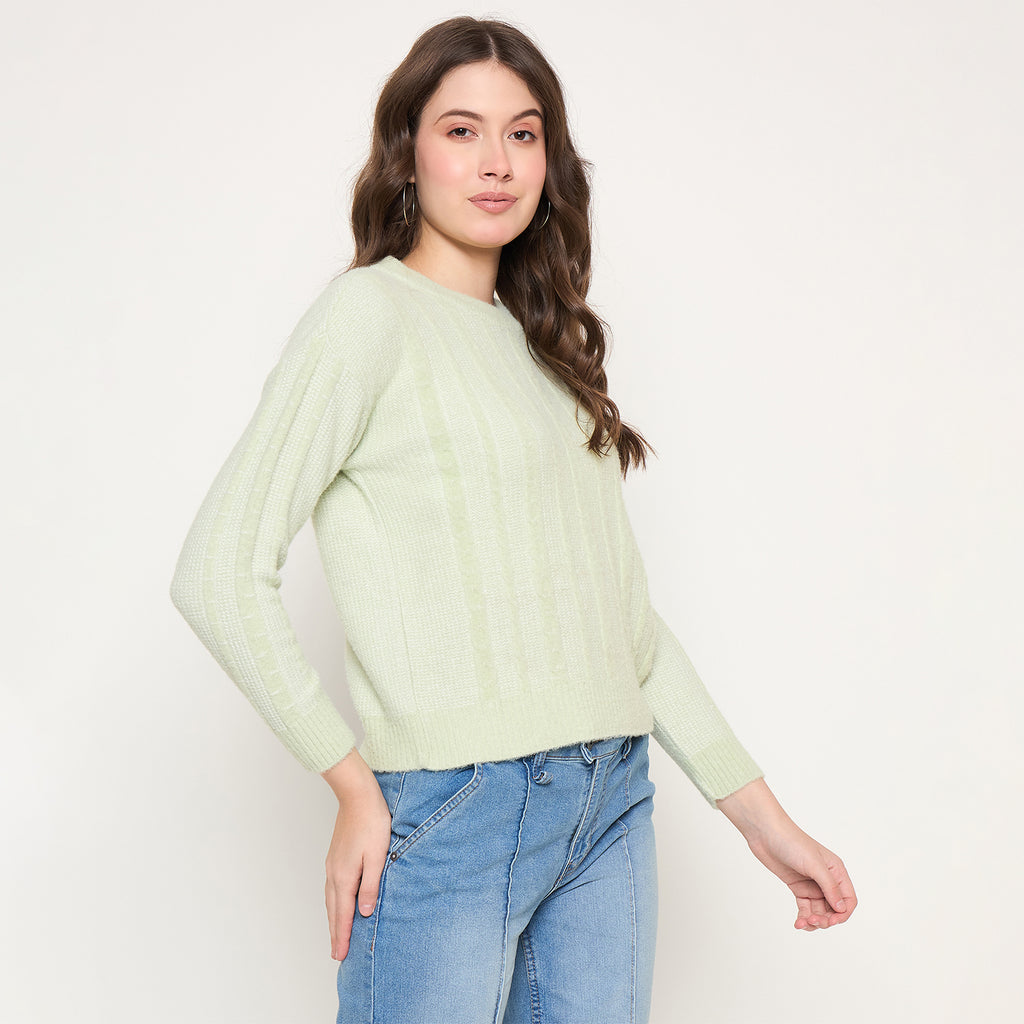 Duke Urban Women Full Sleeve Round Neck Pullover (SDS1391)