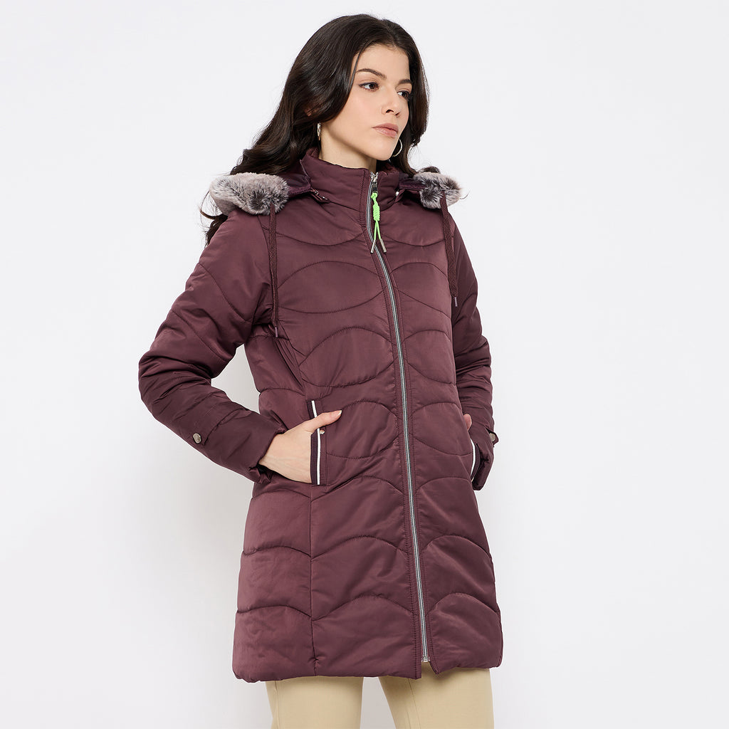 Duke Urban Women Full Sleeve Long Jacket (SDZ4126)