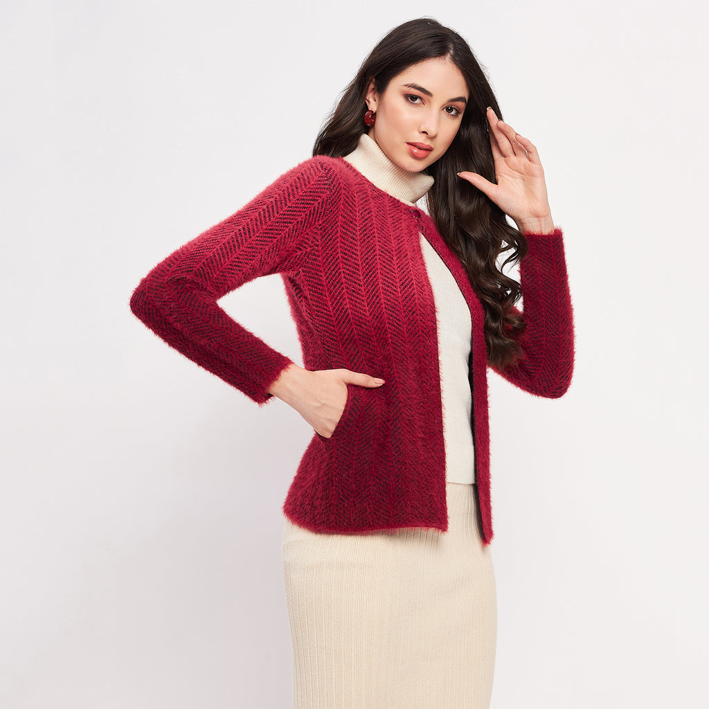 Duke Stardust Women Full Sleeve Cardigan (SDS1044)