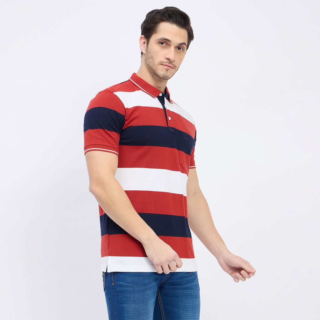 Duke Urban Men Half Sleeve Cotton T-shirt (LF7209)