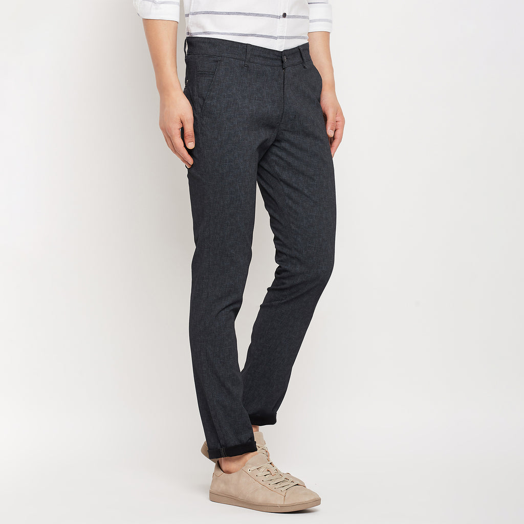 Duke Urban Men Slim Fit Cotton Trousers (SDT4579)