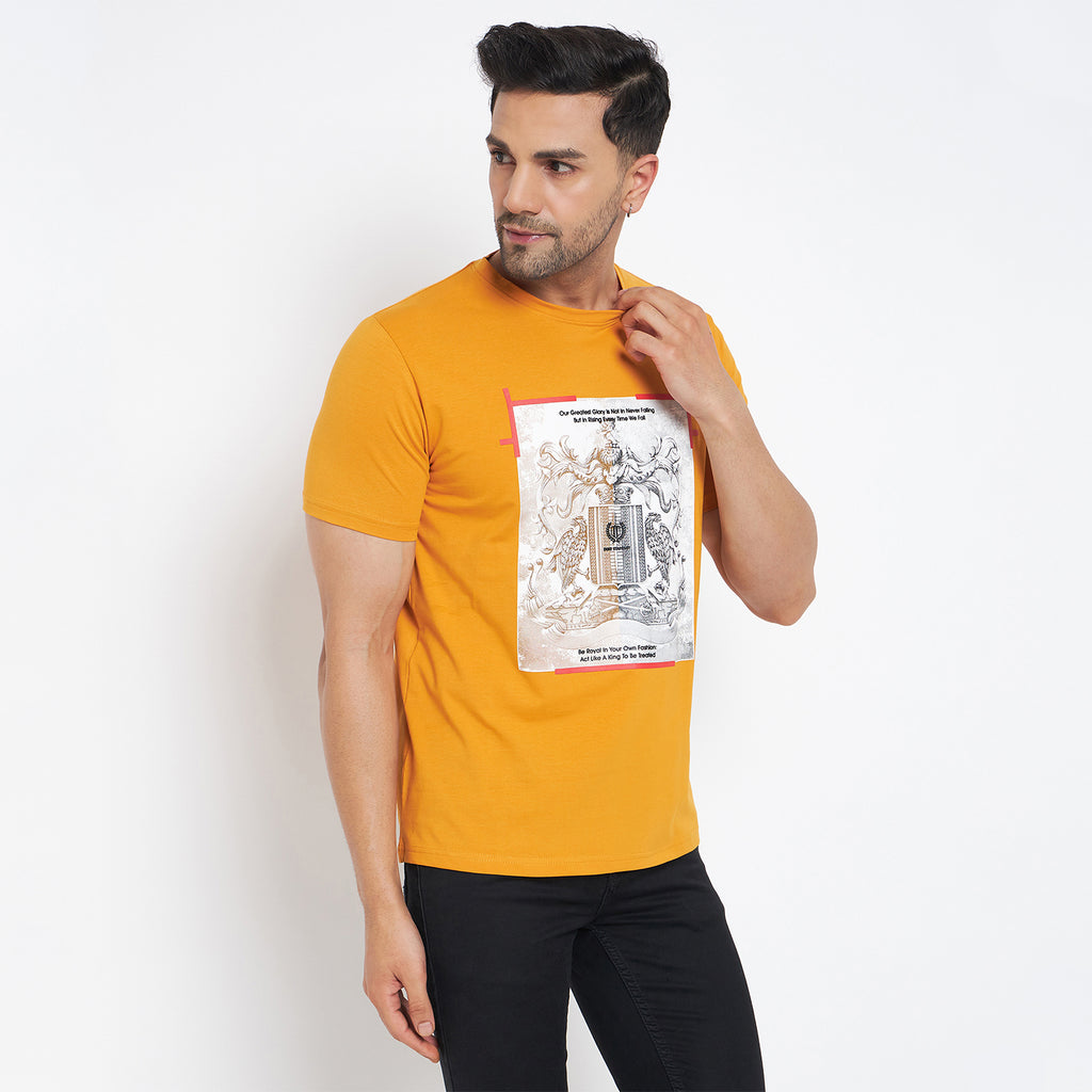 Duke Urban Men Half Sleeve Cotton T-shirt (LF7079)