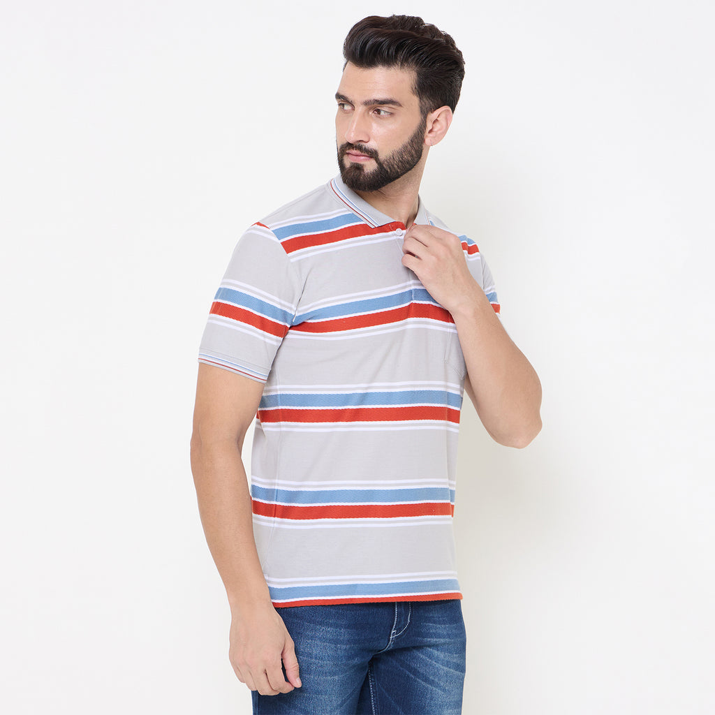 Duke Urban Men Half Sleeve Cotton Tshirt (LF7276)