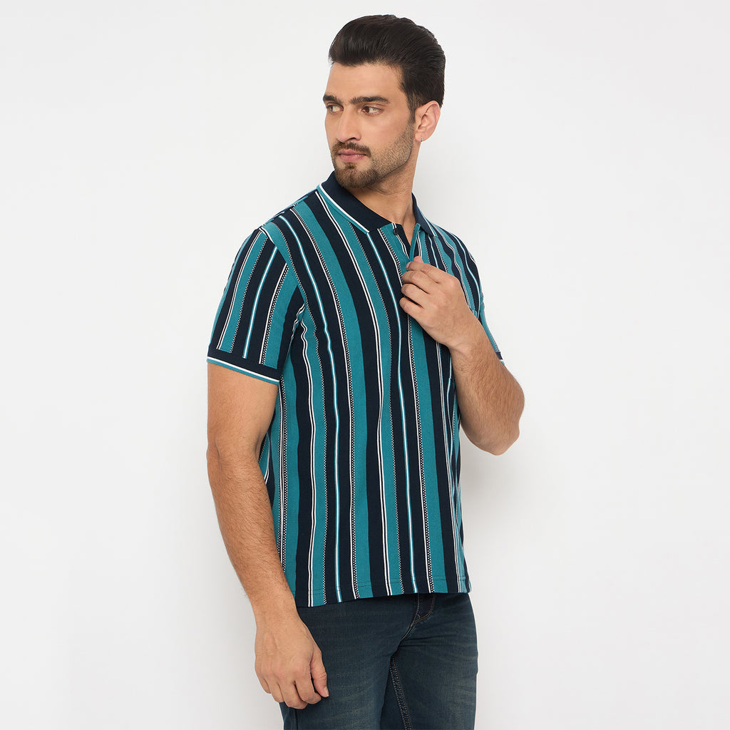 Duke Urban Men Half Sleeve Cotton Tshirt (LF7476)