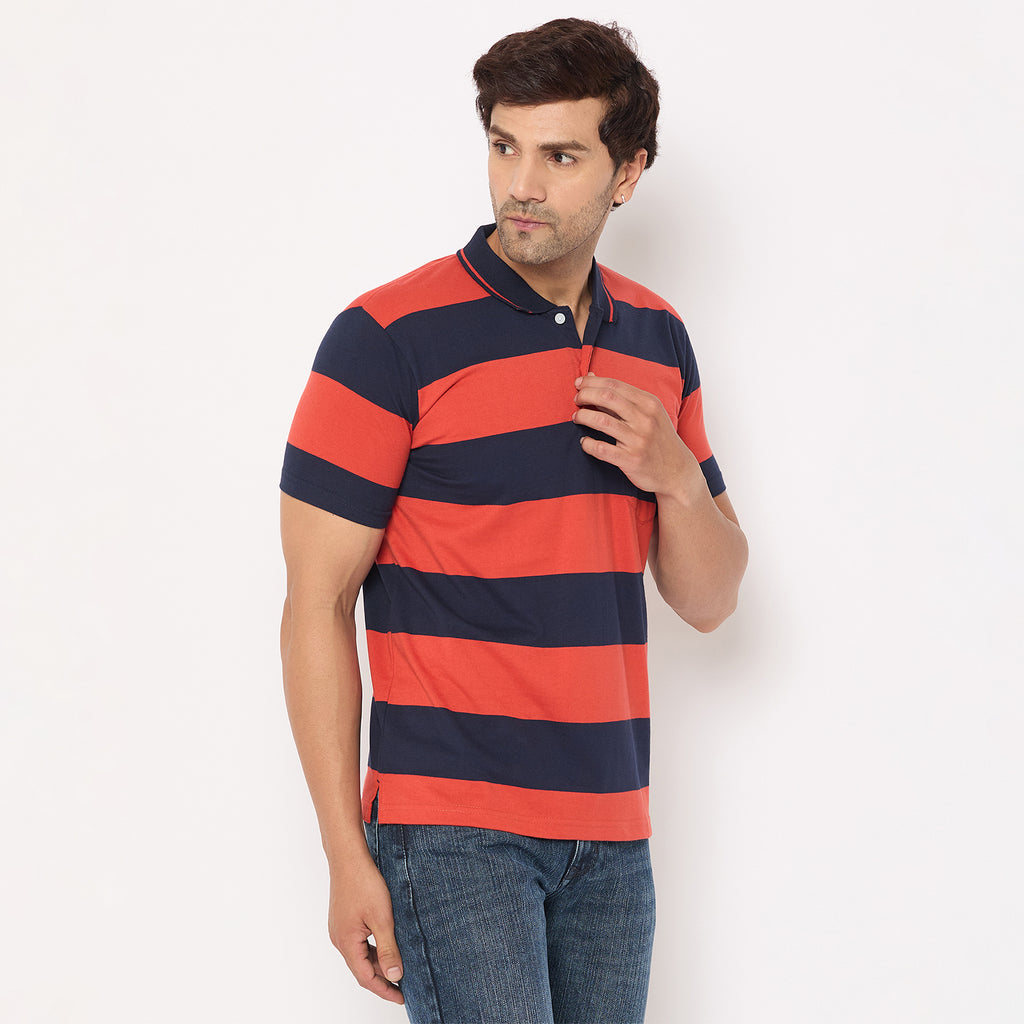 Duke Urban Men Half Sleeve Cotton Tshirt (MLF1148)