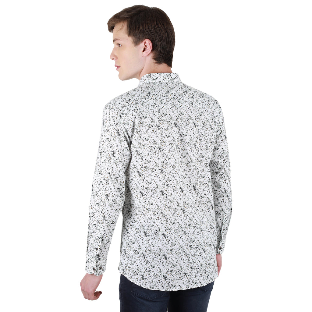 Duke Urban Men Full Sleeve Cotton Shirt (SDO6PRTI)