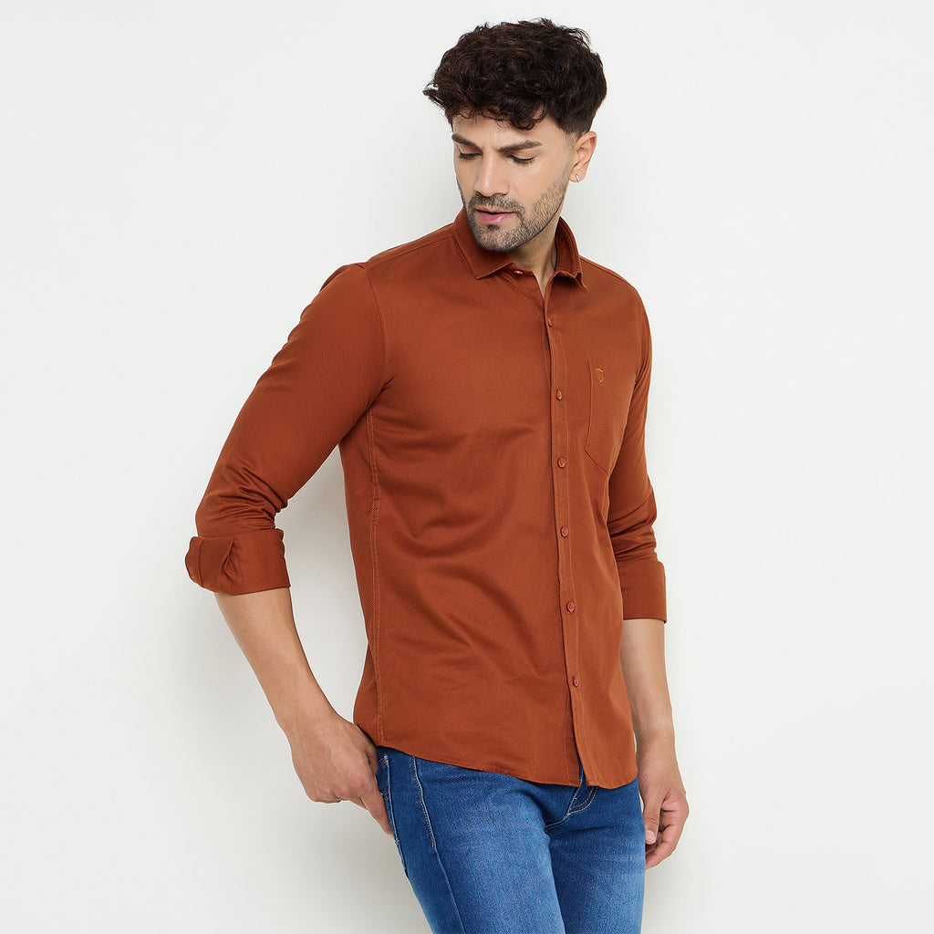 Duke Urban Men Full Sleeve Cotton Shirt (SDO8PLTA)