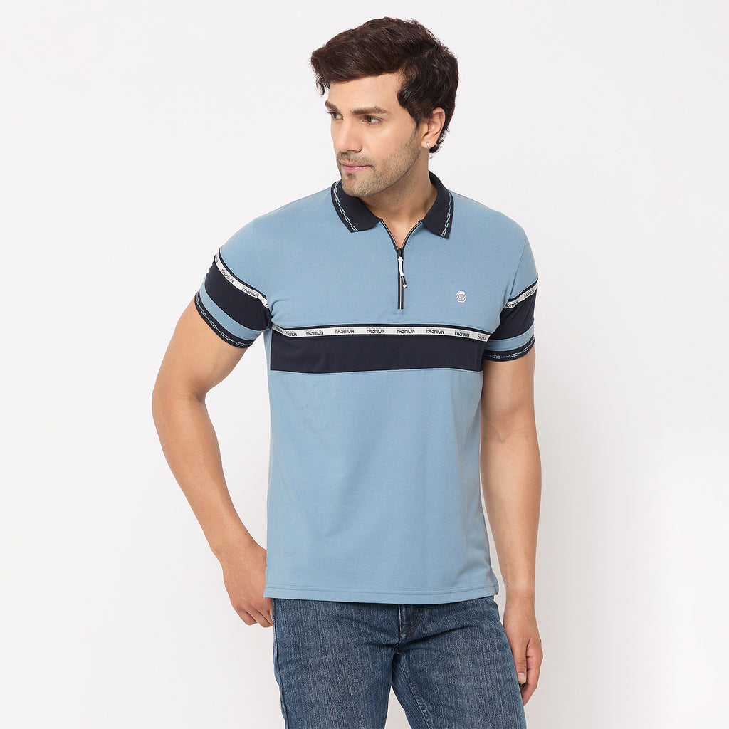 Duke Urban Men Half Sleeve Cotton Tshirt (LF7097)