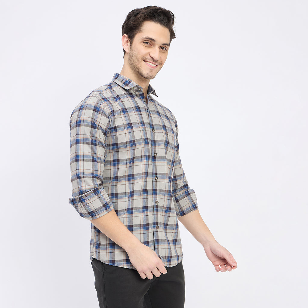 Duke Urban Men Full Sleeve Cotton Shirt (SDO8CKAN)