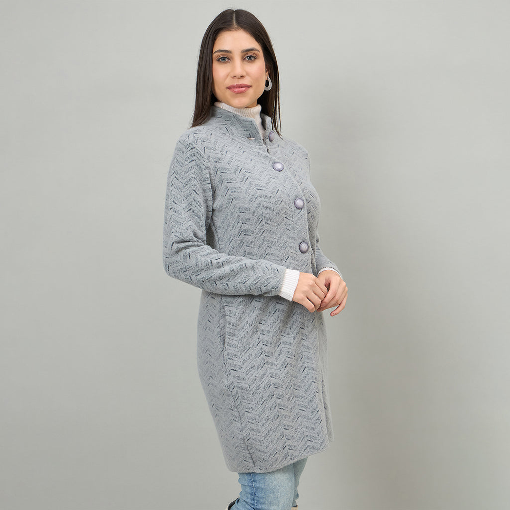 Duke Urban Women Long Coat Regular Sweater (SDS1334)