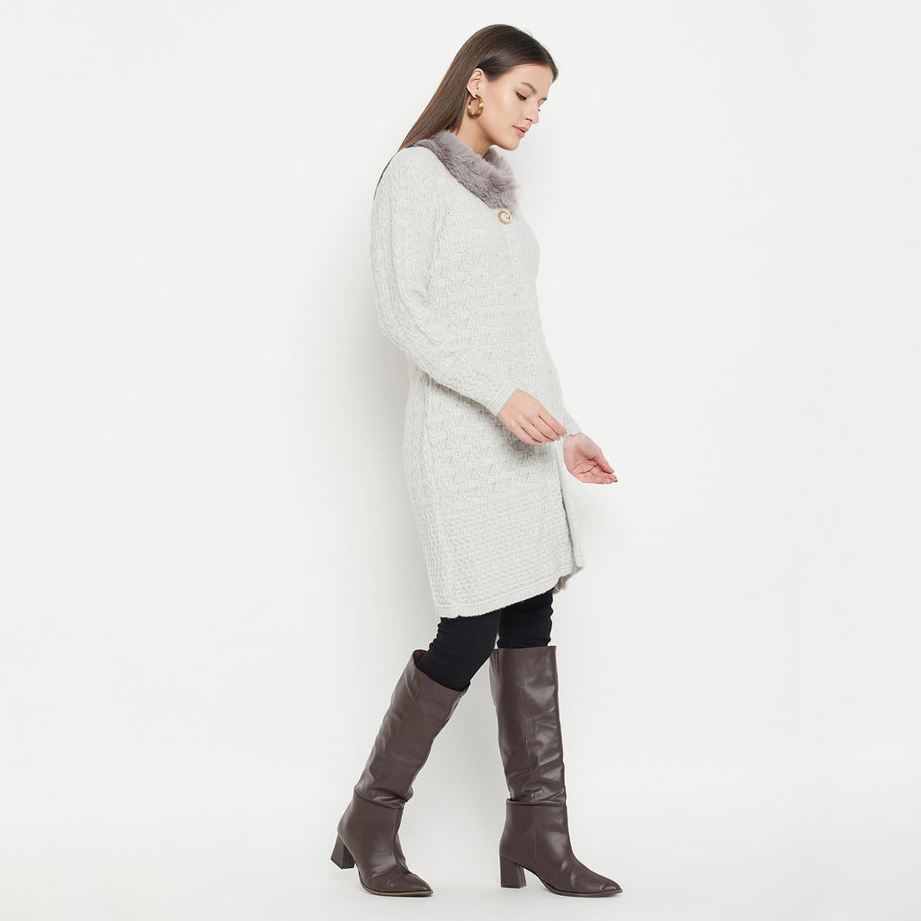 Duke Urban Women Full Sleeve Long Cardigan (SDS1201B)