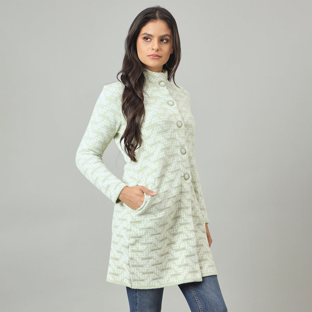 Duke Urban Women Long Coat Regular Sweater (SDS1325)