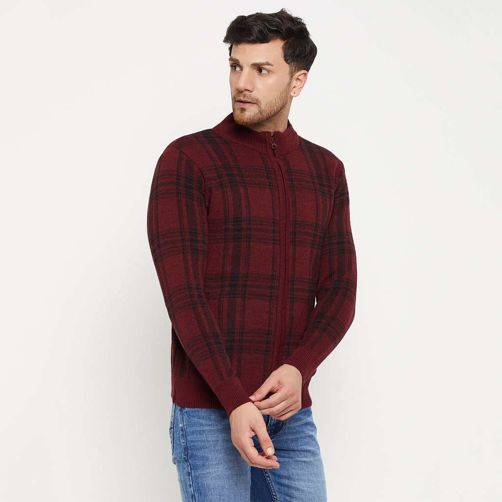 Duke Urban Men Full Sleeve Zipper Cardigan (SDS2154)