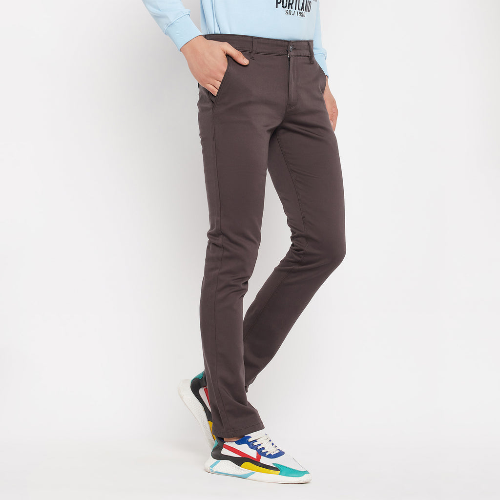 Duke Urban Men Solid Chinos Trousers (SDT4603)