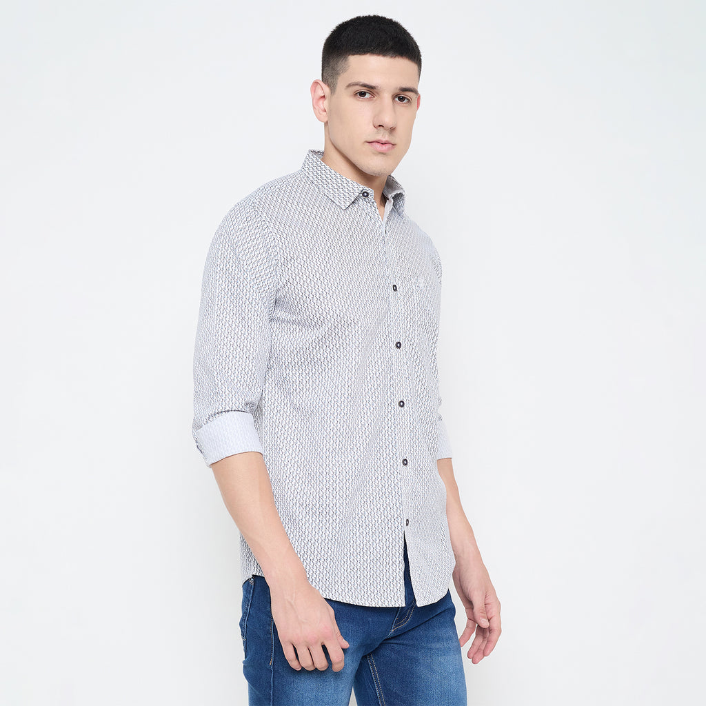 Duke Urban Men Full Sleeve Cotton Shirt (SDO7PRB)