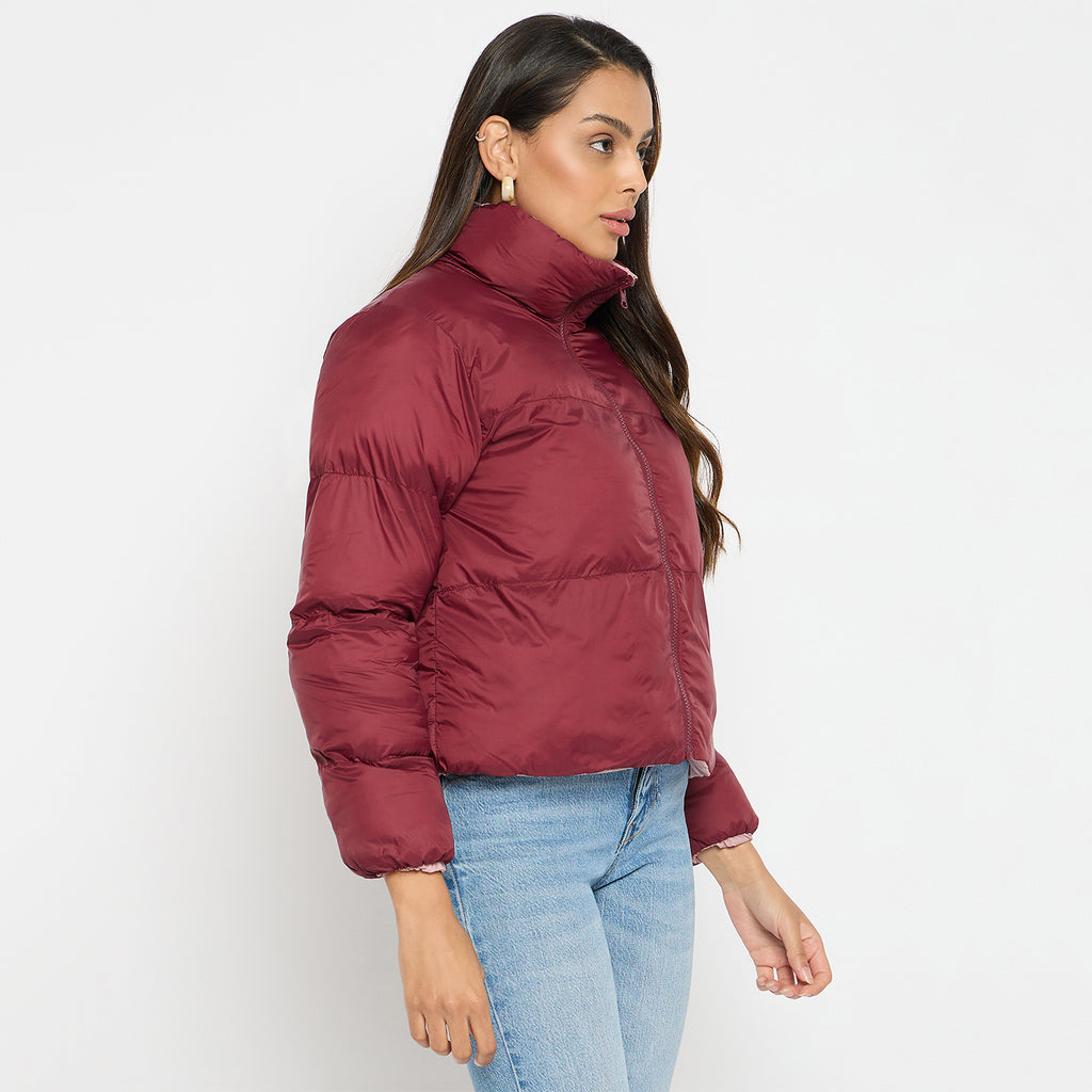 Duke Urban Women Full Sleeve Short Reversible Jacket (SDZ4044)