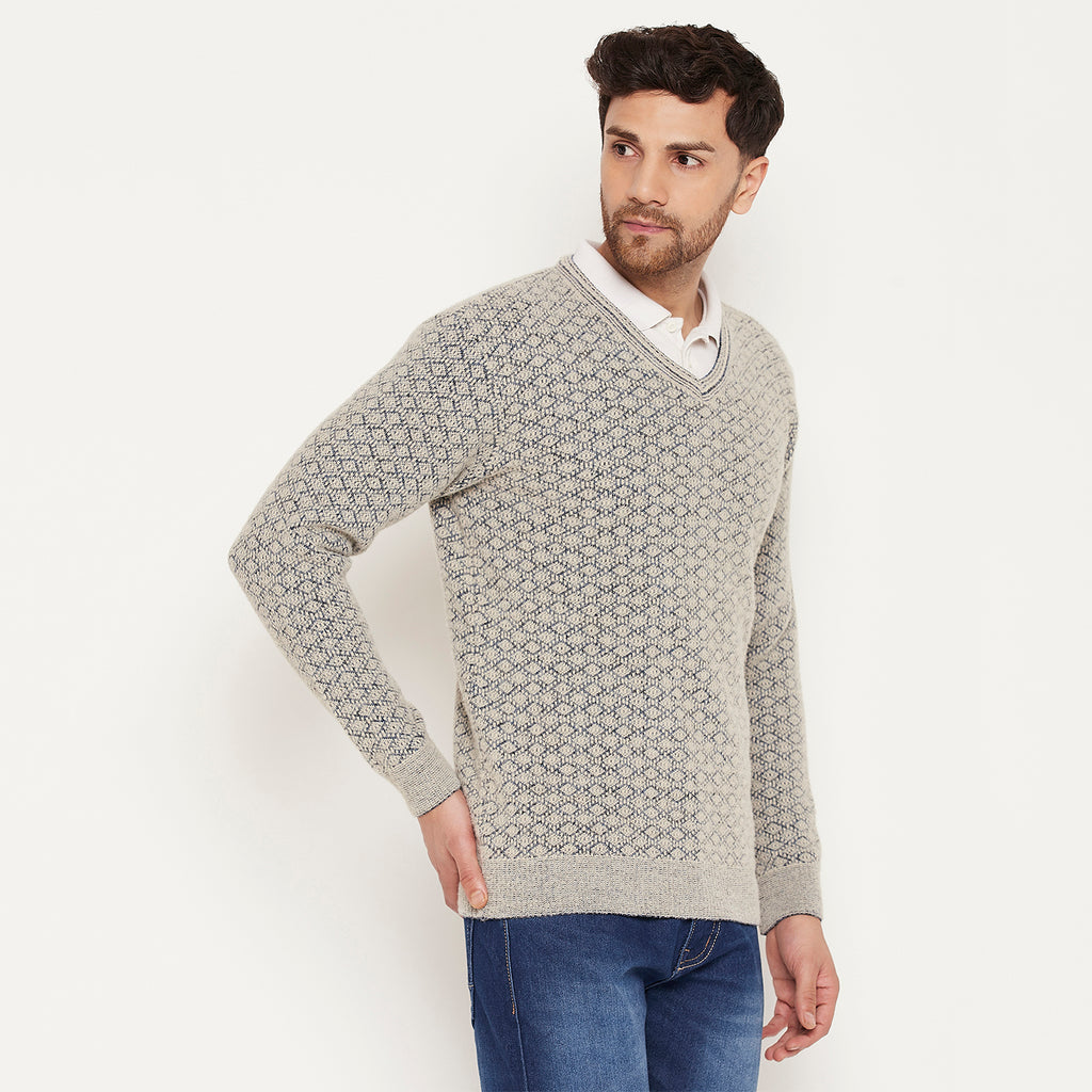 Duke Urban Men Full Sleeve V Neck Sweater (SDS2130)