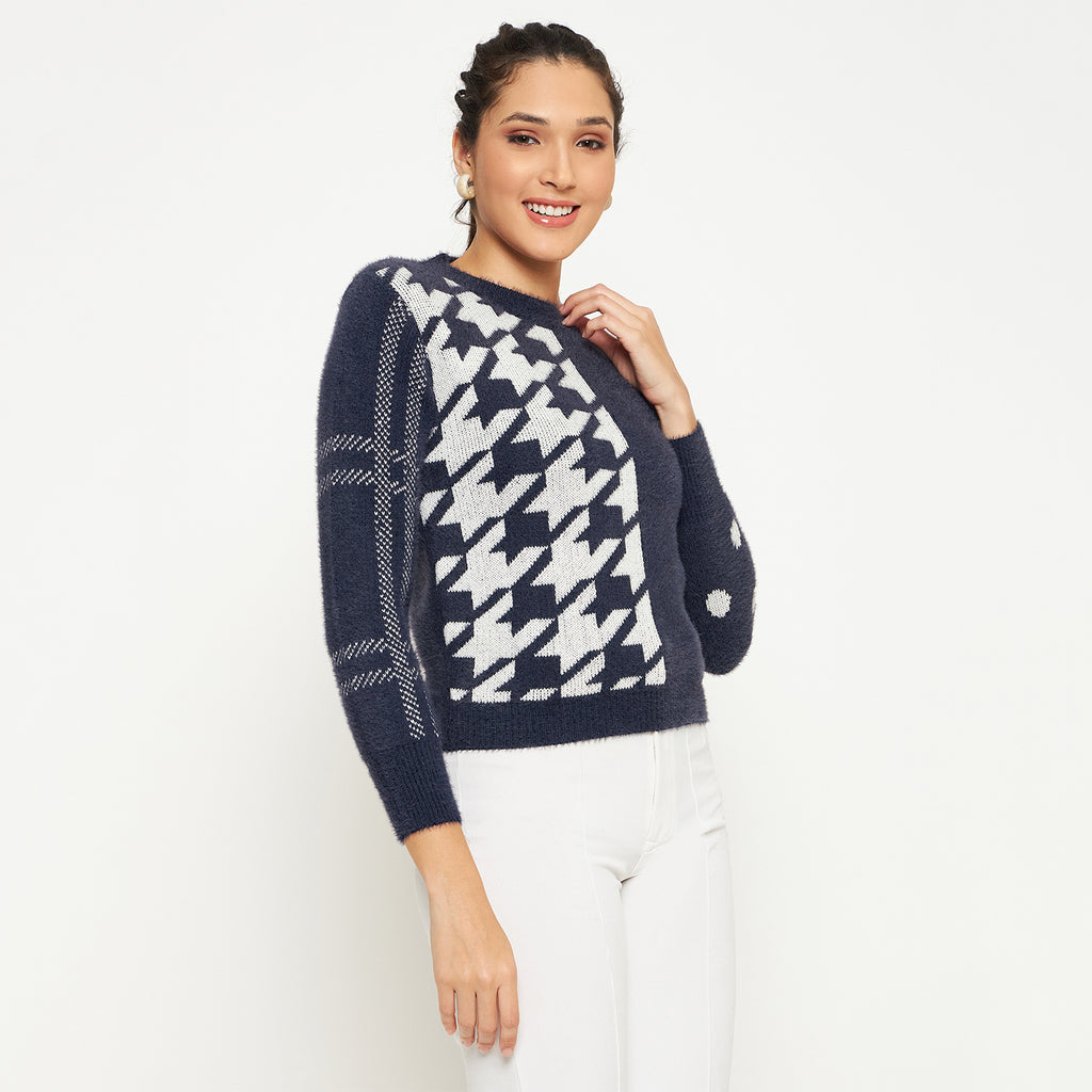 Duke Urban Women Full Sleeve Crop Pullover (SDS1236)
