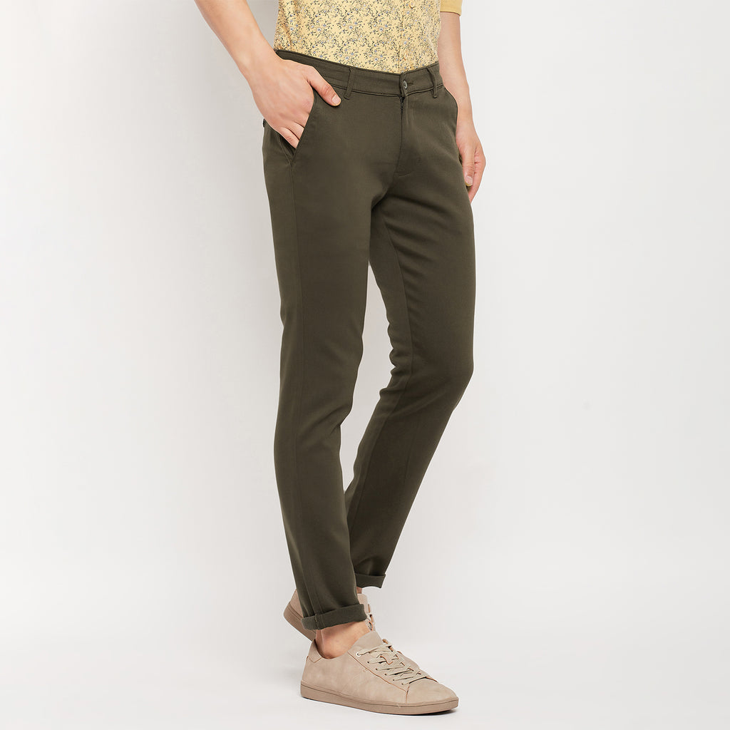Duke Urban Men Slim Fit Cotton Trousers (SDT4581)