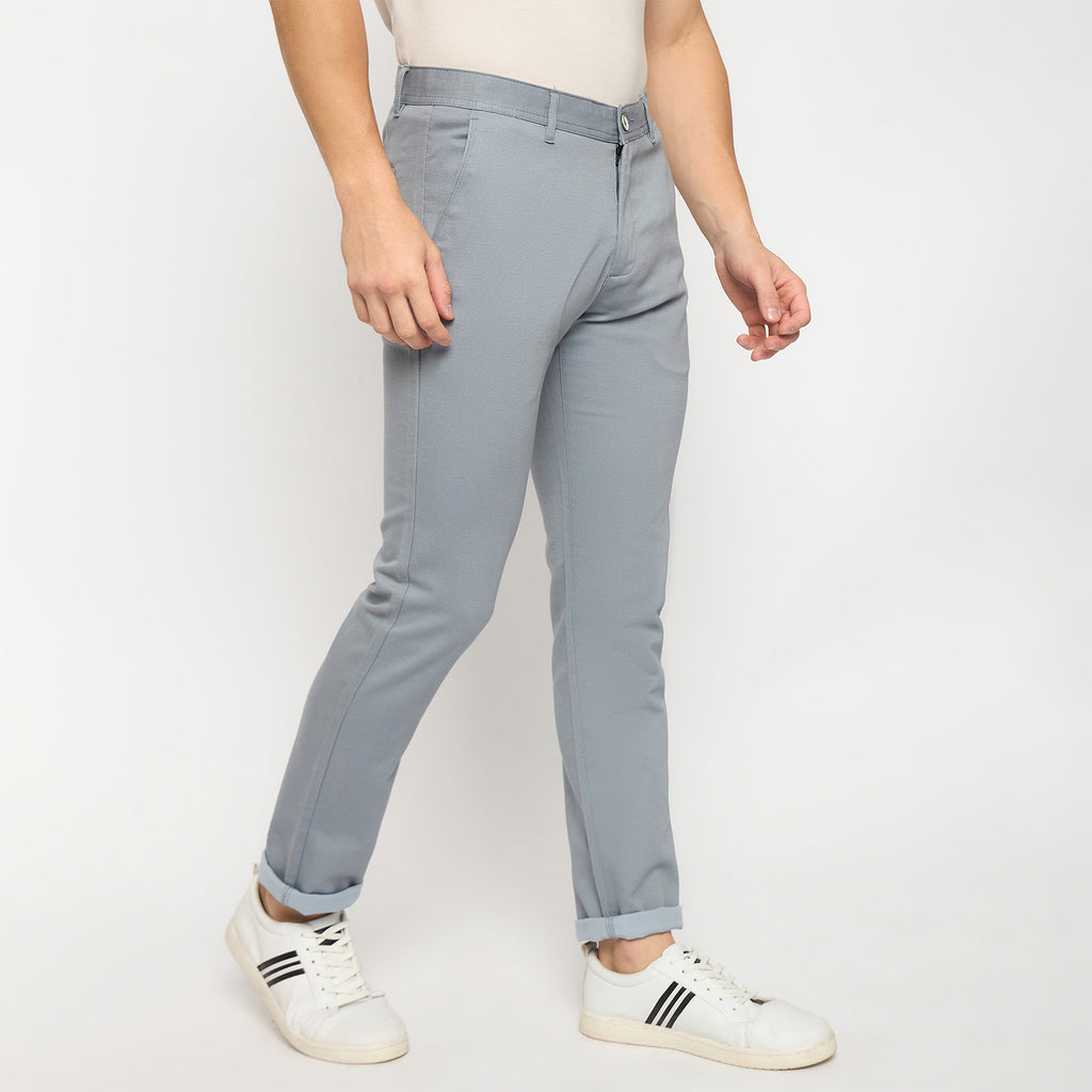 Duke Urban Men Flatfront Narrowfit Chinos Trousers (SDT4570)