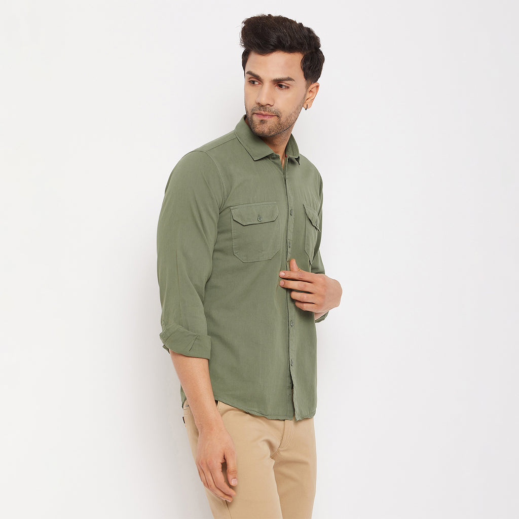 Duke Urban Men Cotton Full Sleeve Shirt (SDO9PLT)