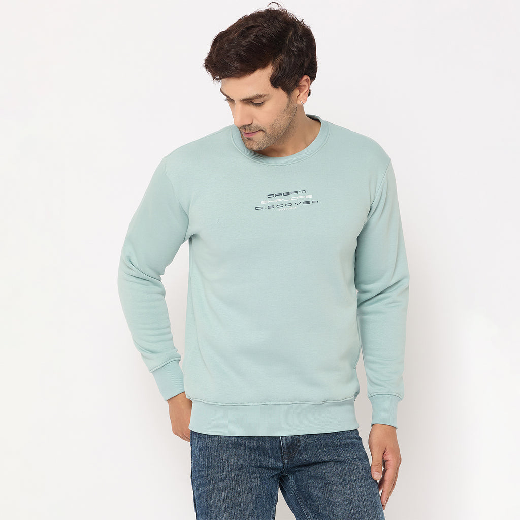 Duke Urban Men Solid Sweatshirt (LF6451)