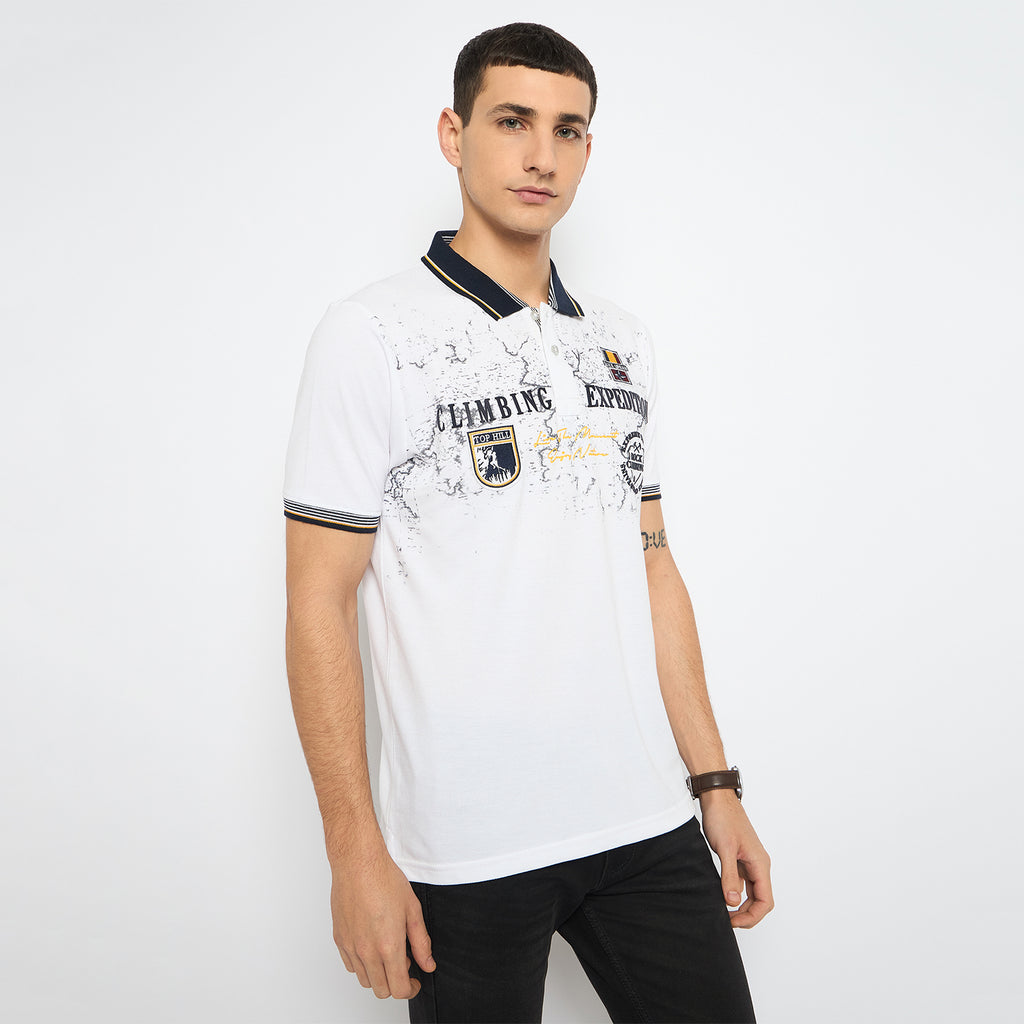 Duke Urban Men Half Sleeve Cotton Tshirt (LF7229)