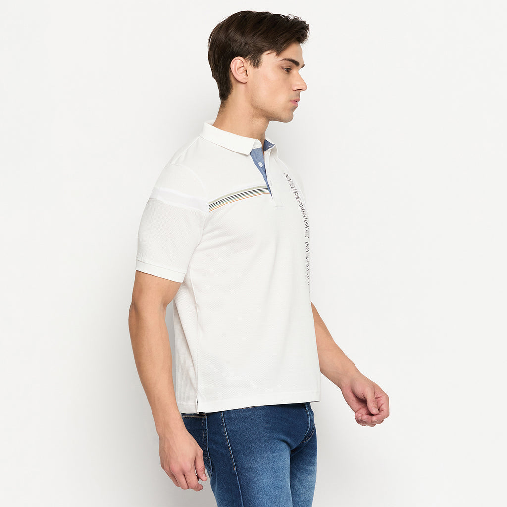 Duke Urban Men Half Sleeve Cotton T-shirt (LF7253)