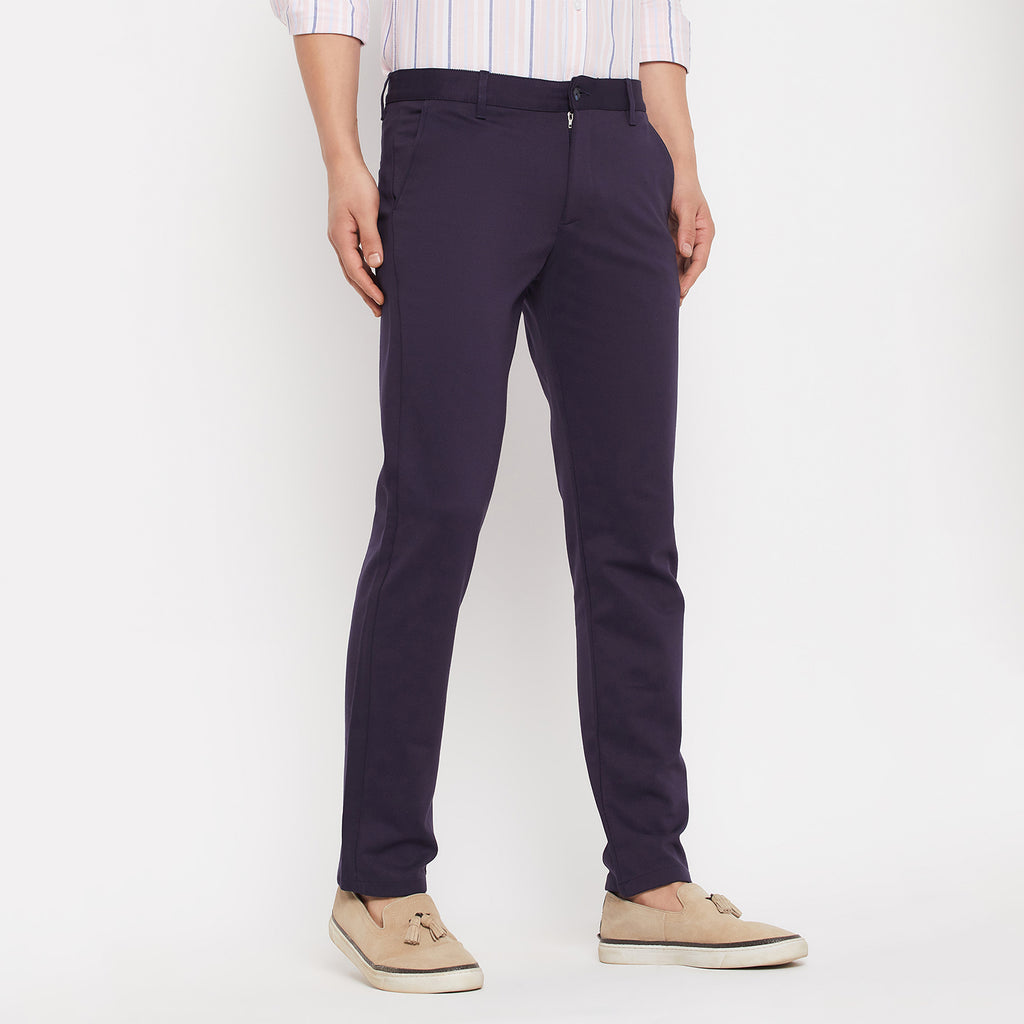 Duke Urban Men Slim Fit Cotton Trousers (SDT4577)