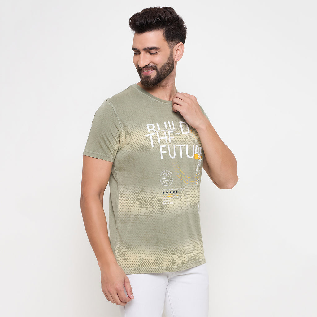 Duke Urban Men Half Sleeve Cotton Tshirt (LF7135)