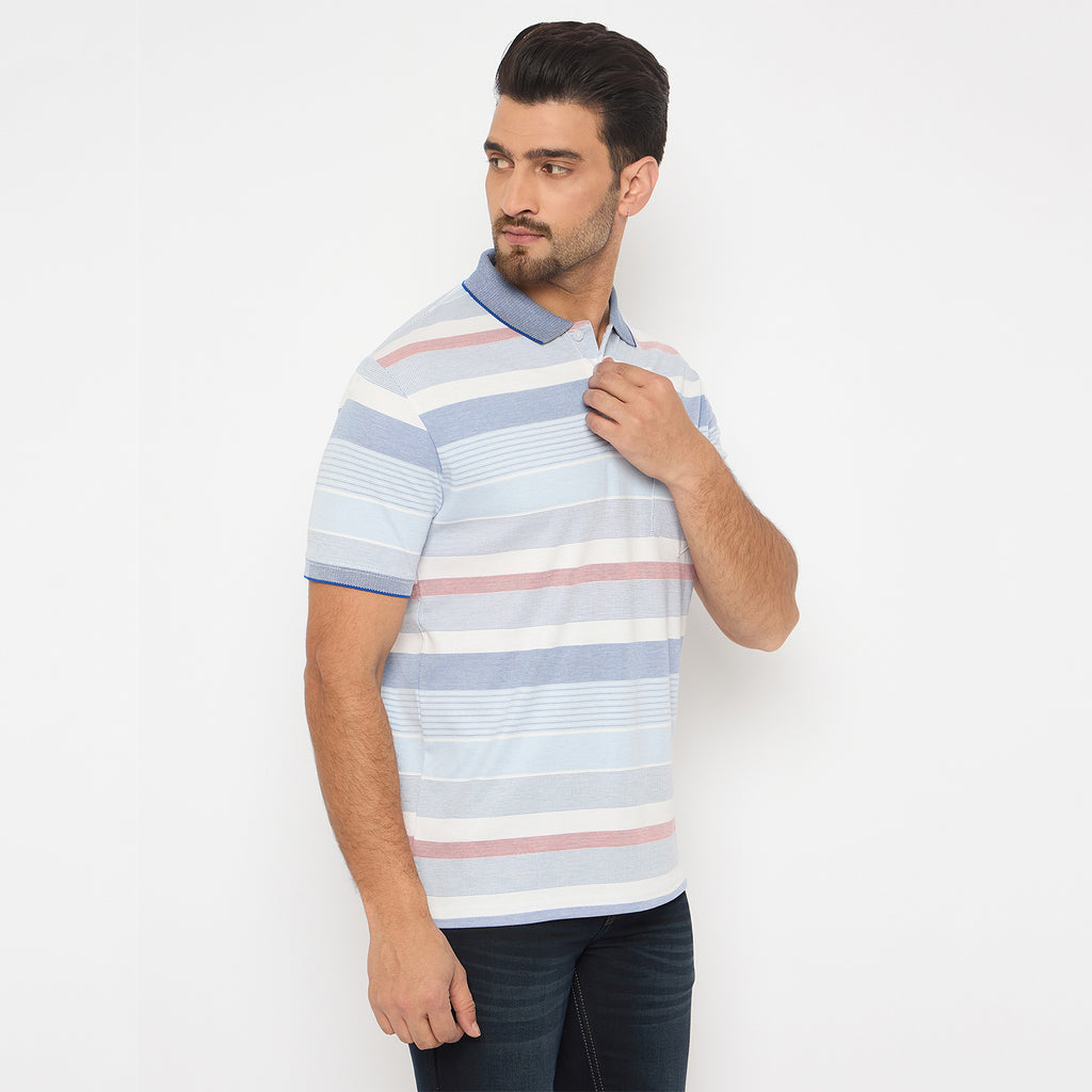 Duke Urban Men Half Sleeve Cotton Tshirt (LF7392)