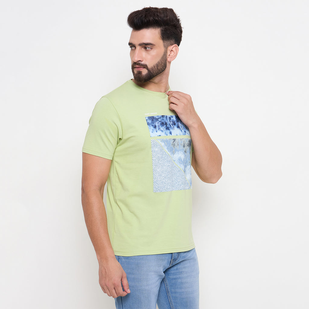 Duke Urban Men Half Sleeve Cotton Tshirt (LF7232)