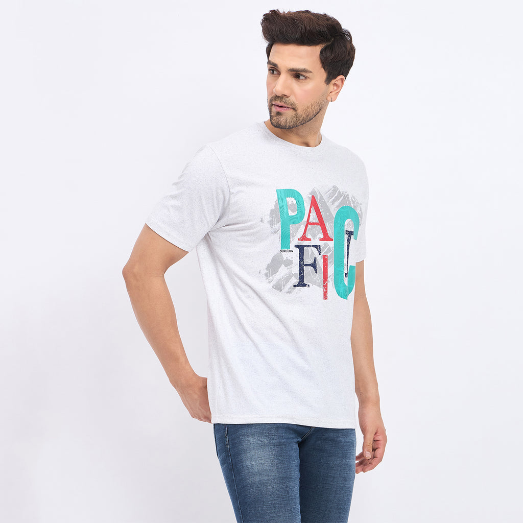 Duke Urban Men Half Sleeve Cotton T-shirt (LF7243)