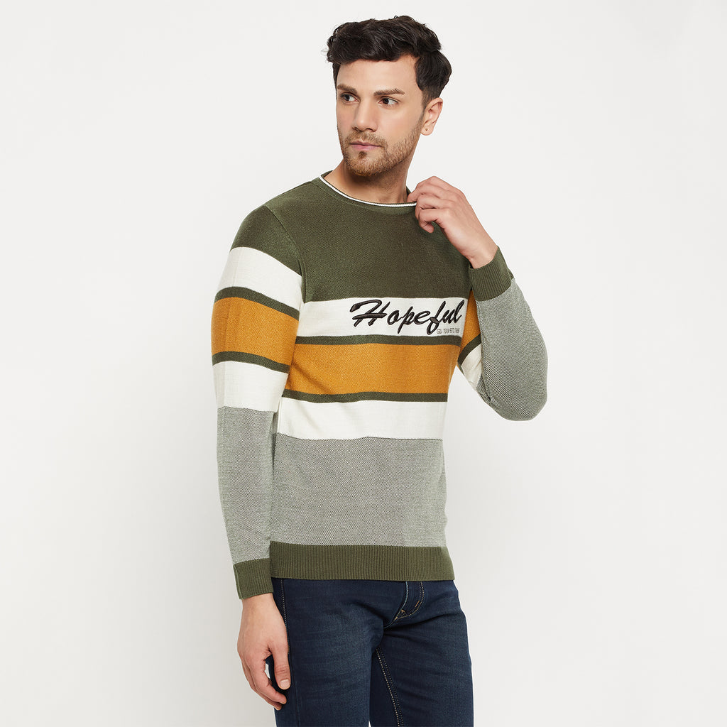 Duke Urban Men Full Sleeve Round Neck Pullover (SDS2092R)