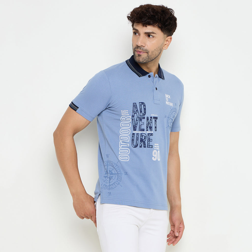 Duke Urban Men Half Sleeve Cotton Tshirt (LF7150)