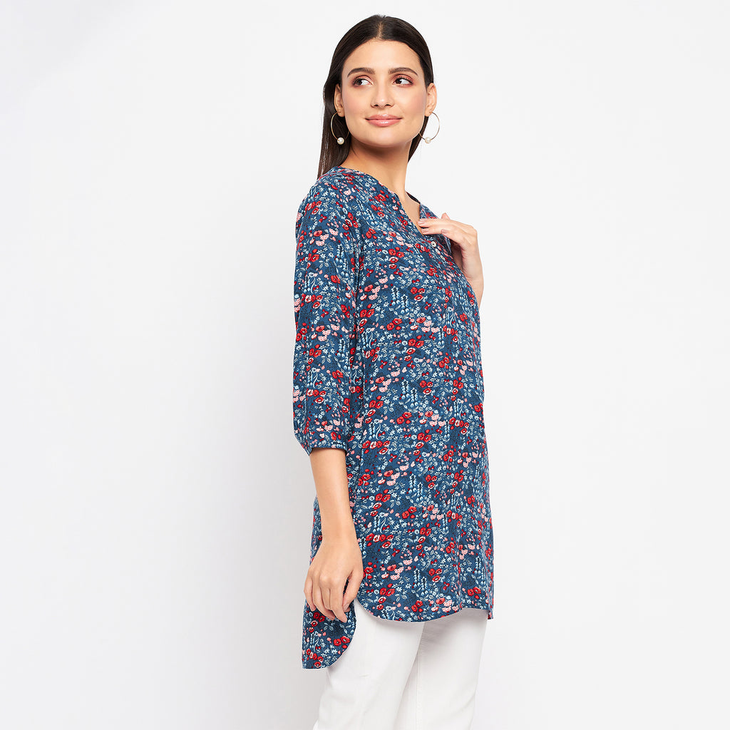Duke Urban Women 3/4 Sleeve Printed Tunic (SDX4112)