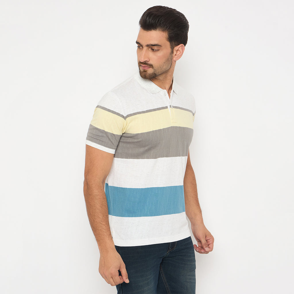 Duke Urban Men Half Sleeve Cotton Tshirt (LF7365)