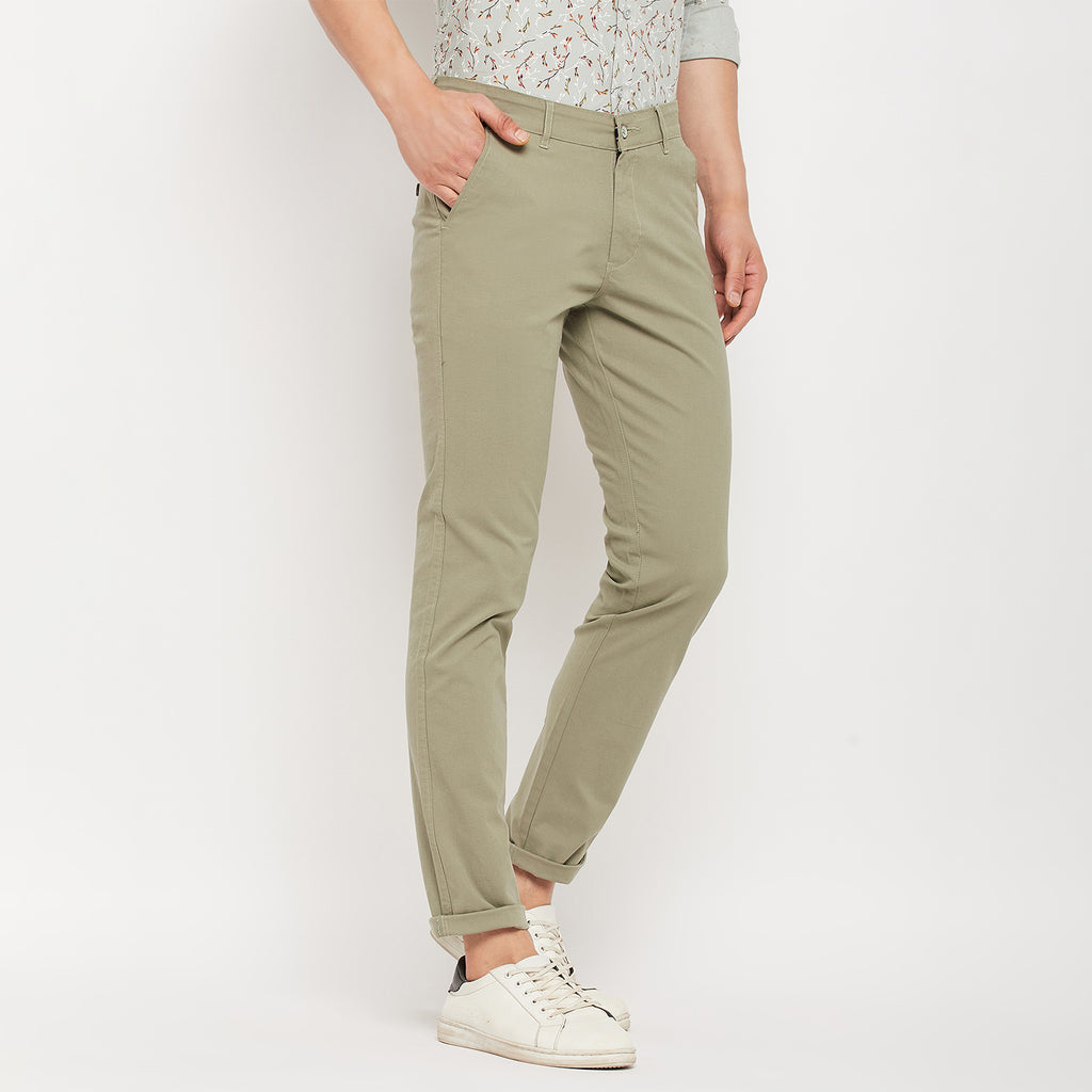 Duke Urban Men Slim Fit Cotton Trousers (SDT4580)