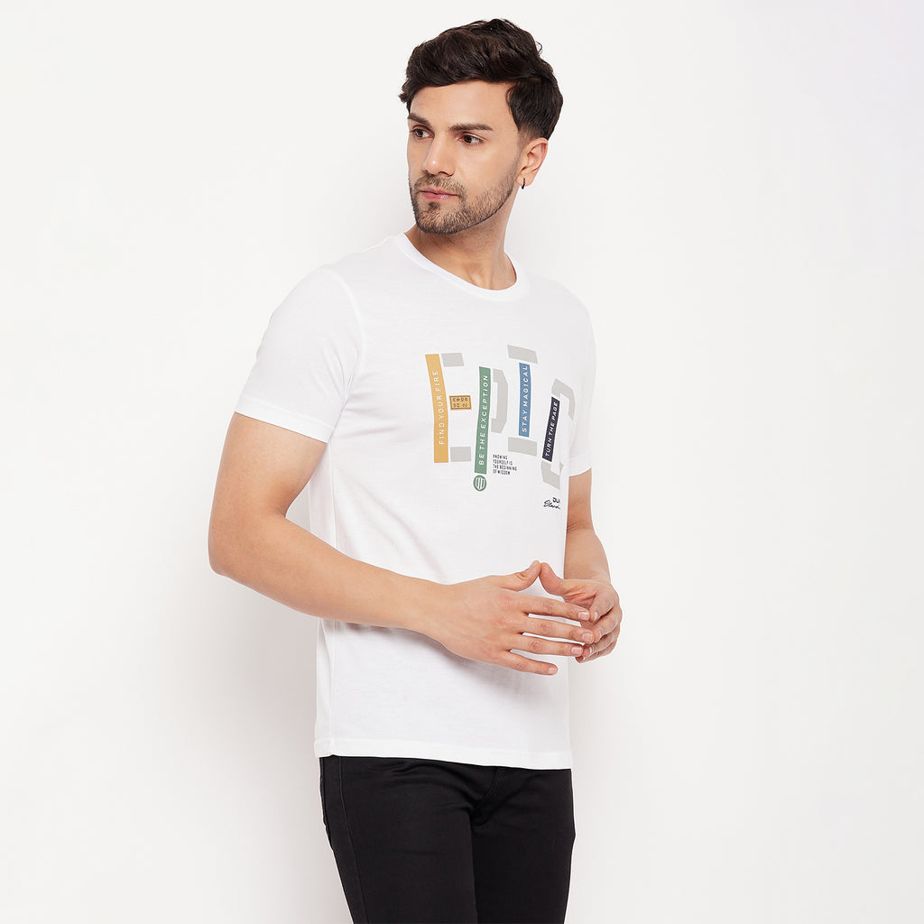 Duke Urban Men Half Sleeve Cotton T-shirt (LF5760)