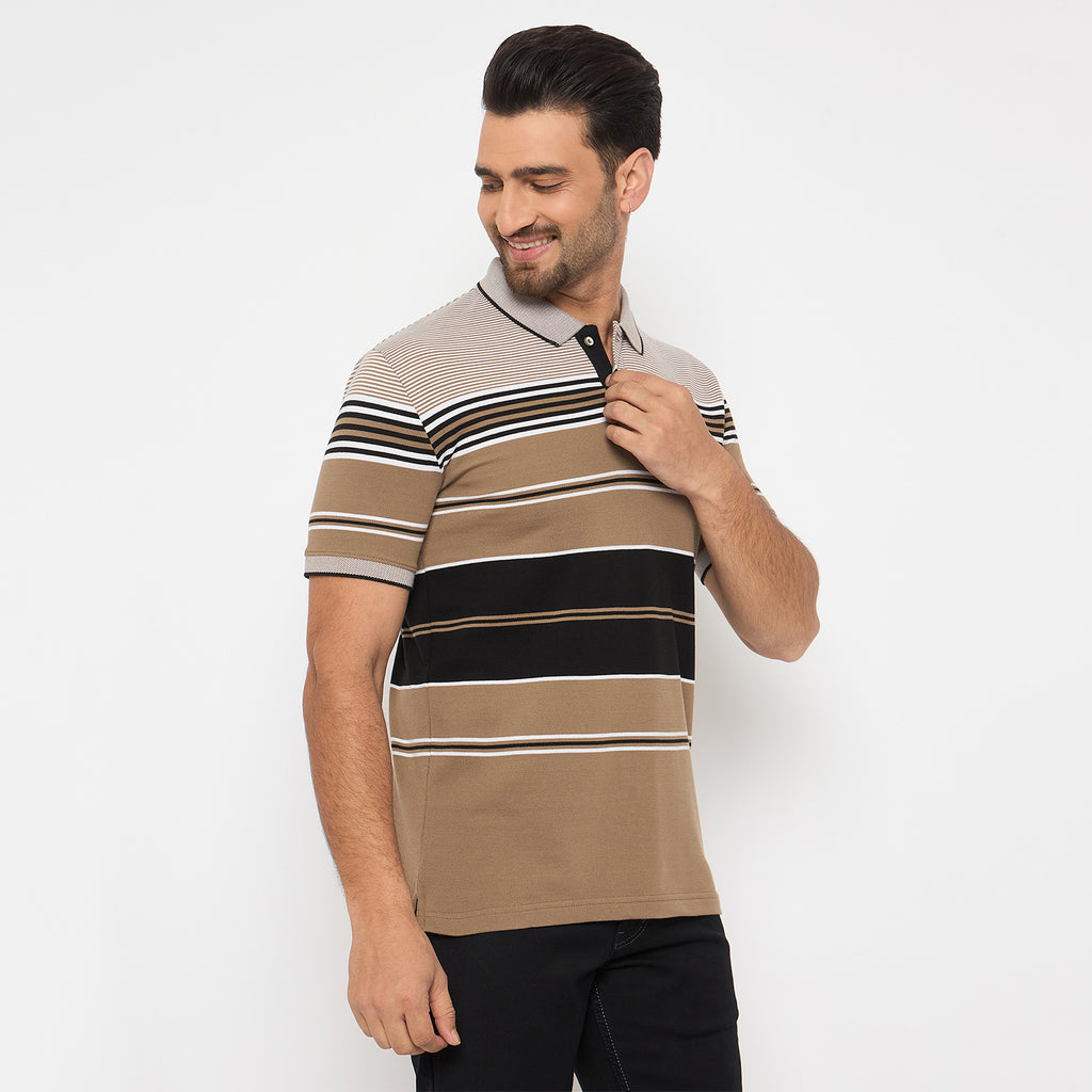 Duke Urban Men Half Sleeve Cotton Tshirt (LF7469)